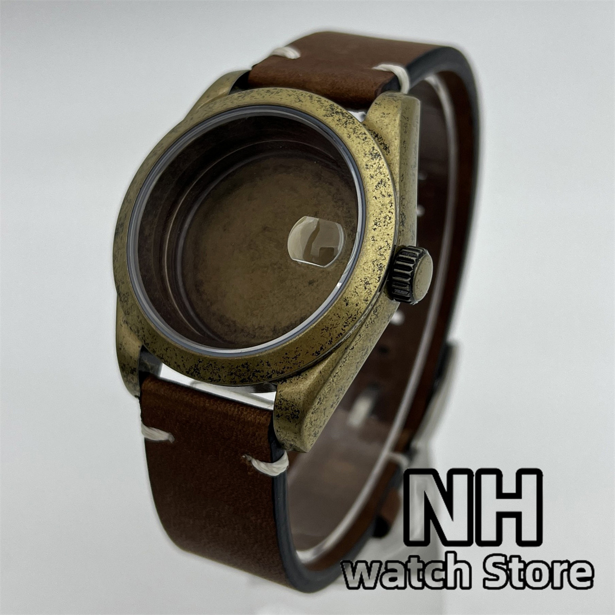 Seiko Watch 5 Sports - 39 мм бронзовый матовый корпус для
