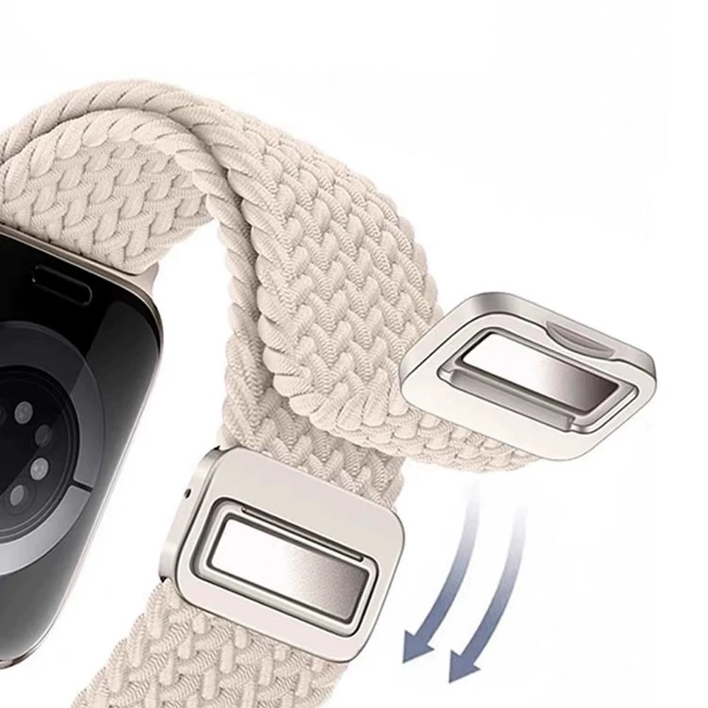 Нейлоновый плетеный ремешок-пе – обзор и цена Milanese Loop Magnetic