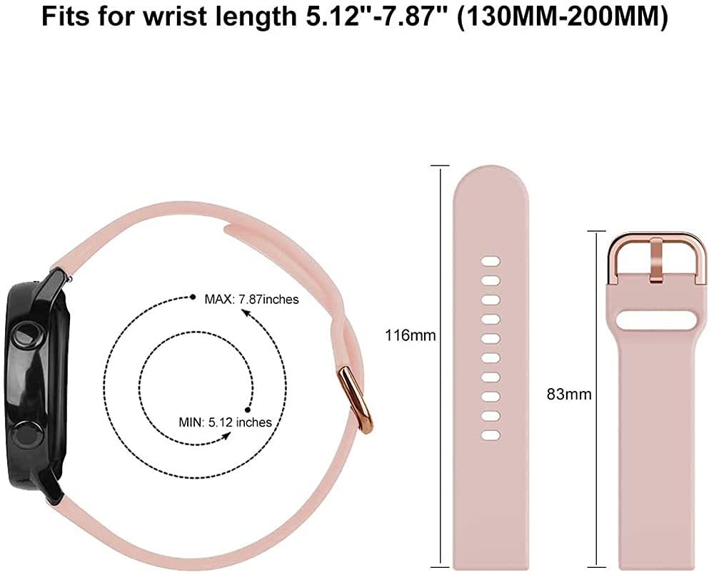 Ремешок для часов Amazfit GTS  – обзор и цена Silicone Watch Band 22Mm