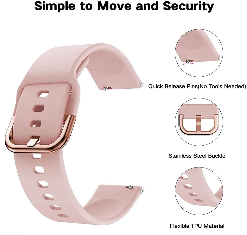 Ремешок для часов Amazfit GTS  – обзор и цена Silicone Watch Band 22Mm