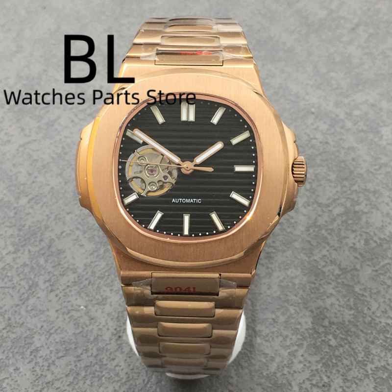 BLIGER 40 мм квадратный розово – обзор и цена Patek Philippe Watch Nautilus