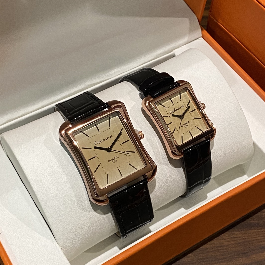Часы для пар, кварцевые часы,  – обзор и цена Leather Watch Band Men