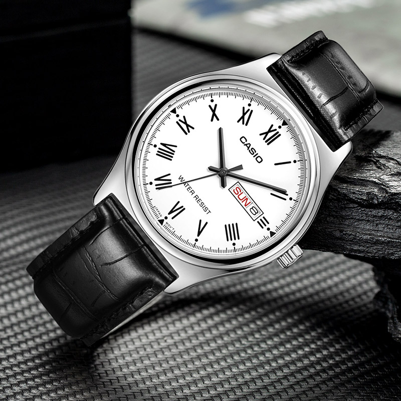 Мужские аналоговые наручные ча – обзор и цена Leather Watch Band Men