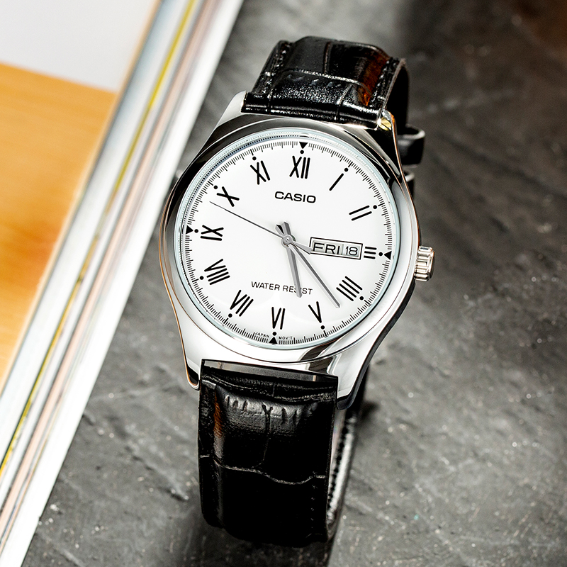 Мужские аналоговые наручные ча – обзор и цена Leather Watch Band Men