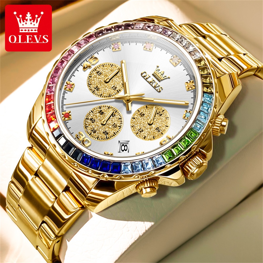 Мужские часы OLEVS 2939 Luxury – обзор и цена Rolex Watch Datejust