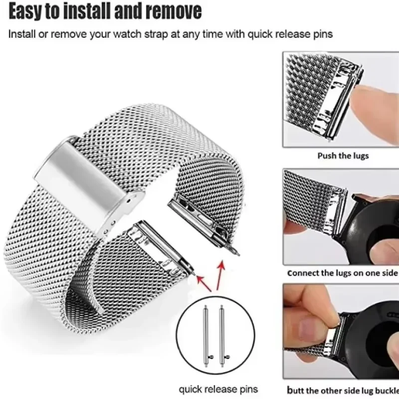 Магнитный ремешок-браслет из м – обзор и цена Milanese Loop Magnetic