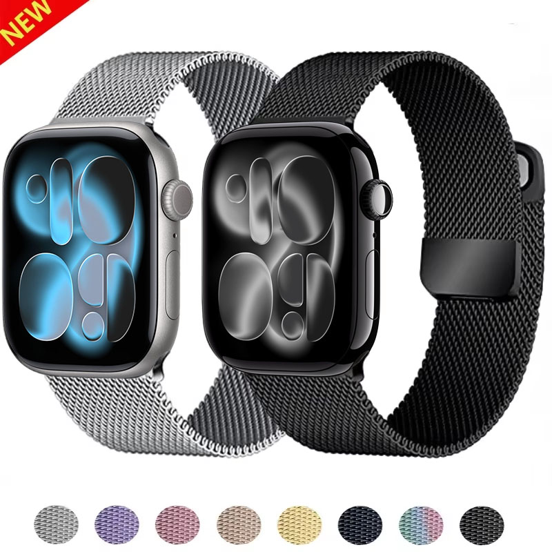 Миланский ремешок-петля для Ap – обзор и цена Milanese Loop Magnetic
