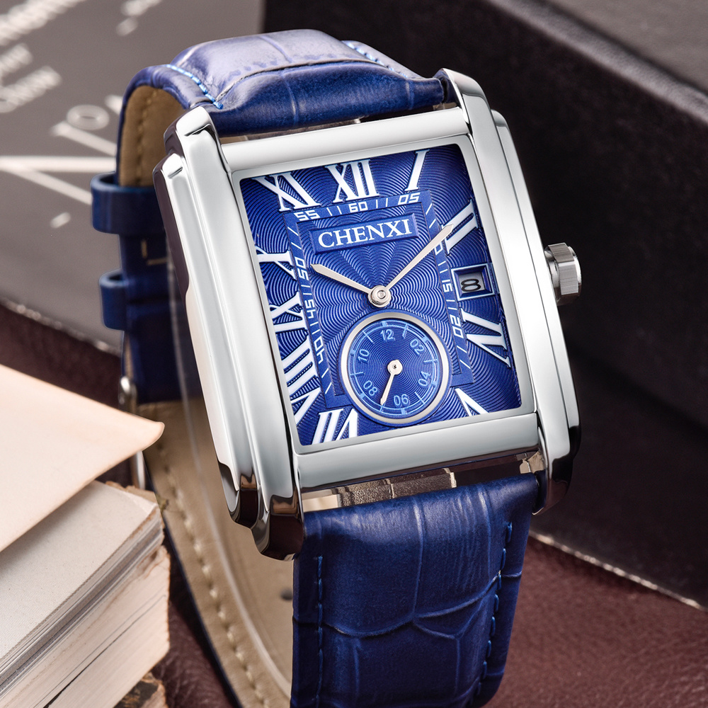 CHENXI 8216, модные классическ – обзор и цена Leather Watch Band Men