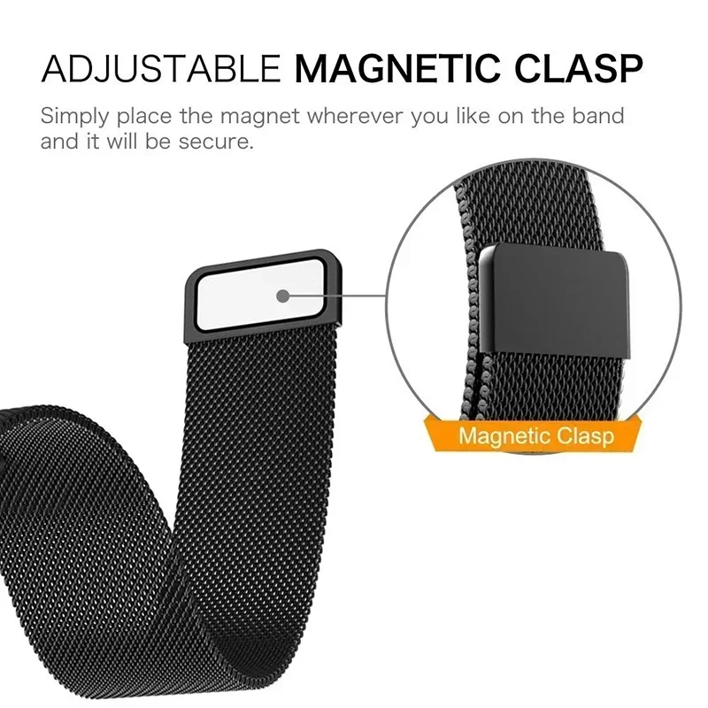Миланская петля 20 мм 22 мм дл – обзор и цена Milanese Loop Magnetic